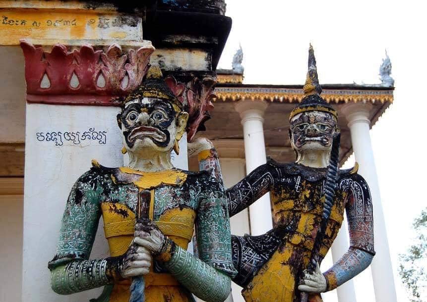 Yeak-sa, gardien des pagodes